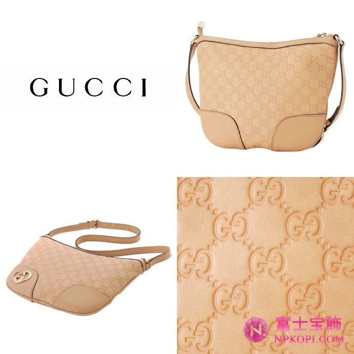 GUCCI/グッチ -LOVELYグッチシマGG柄斜め掛けショルダーバッグ 257072 AA61G 9905 